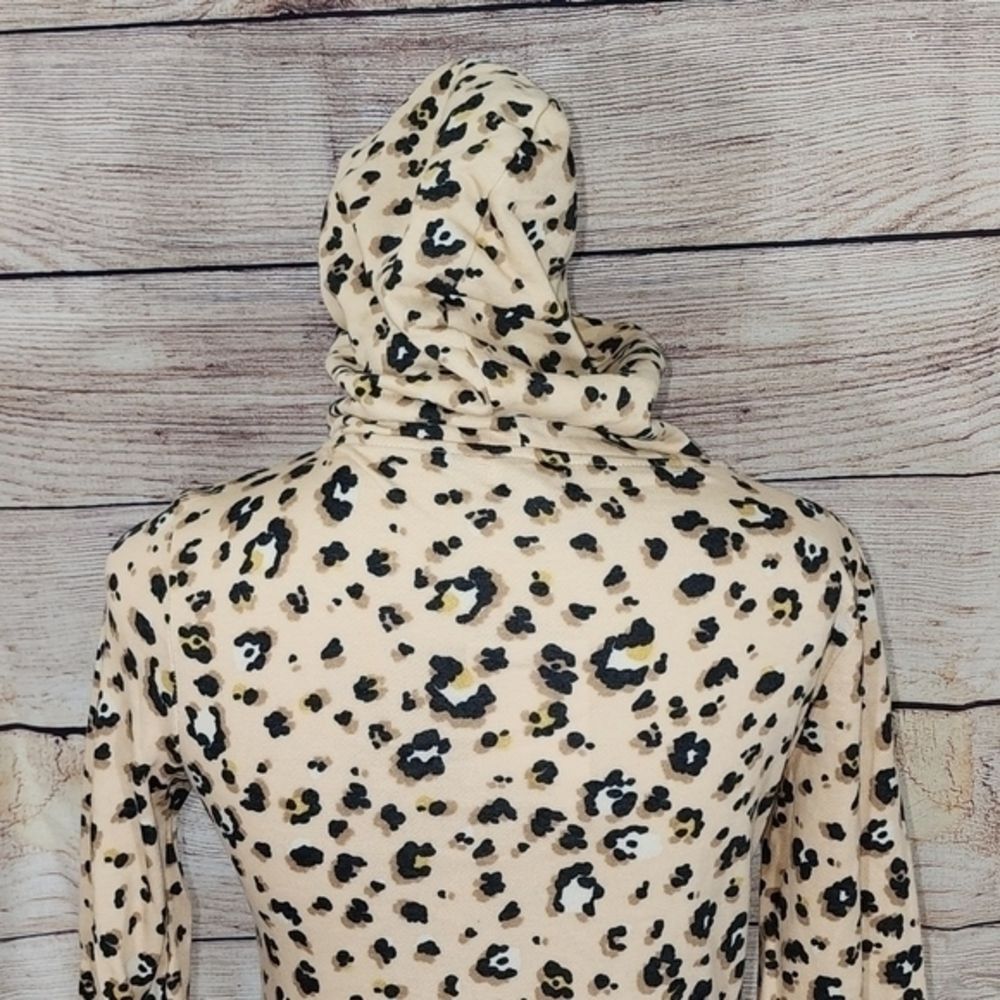 NWT Love Fire Animal Print‎ Sweatshirt Size X-Small - Picture 9 of 16